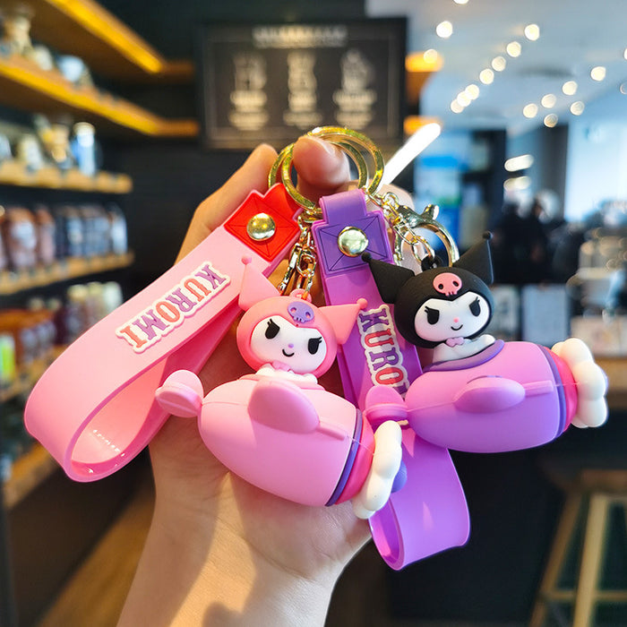 Wholesale Cartoon Doll Silicone Keychain JDC-KC-Tingm213