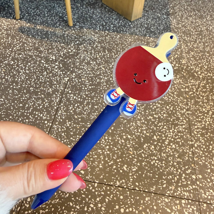 Wholesale Cute cartoon colorful ball pen