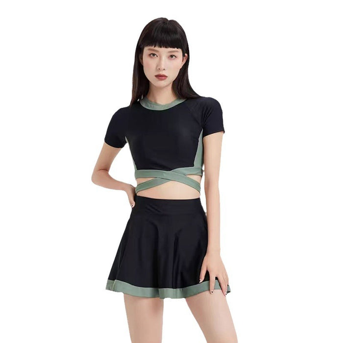 Wholesale Women's swimsuit two-piece split set for sports and leisure