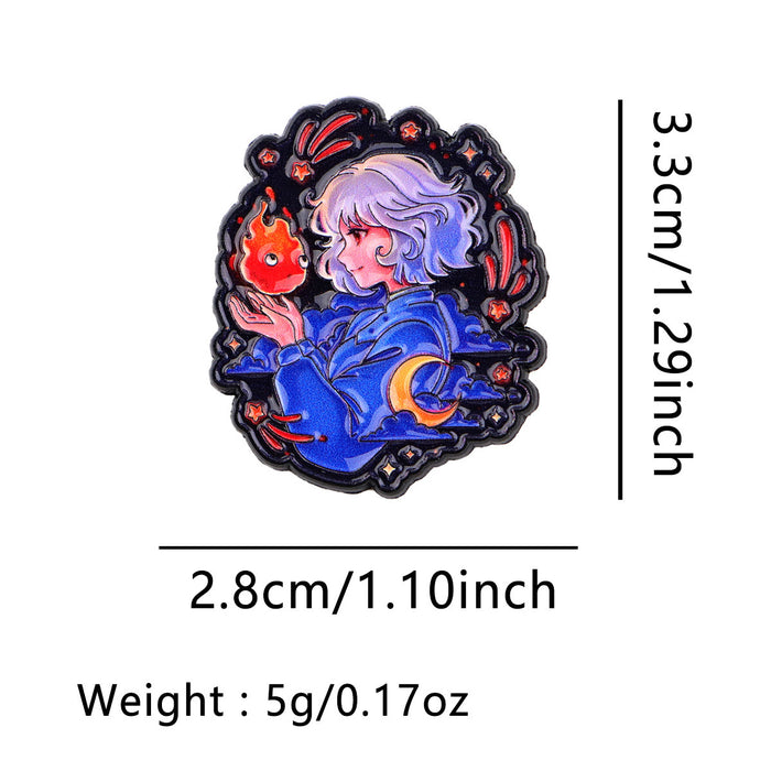 Wholesale 5pcs Popular Classic Anime Brooches