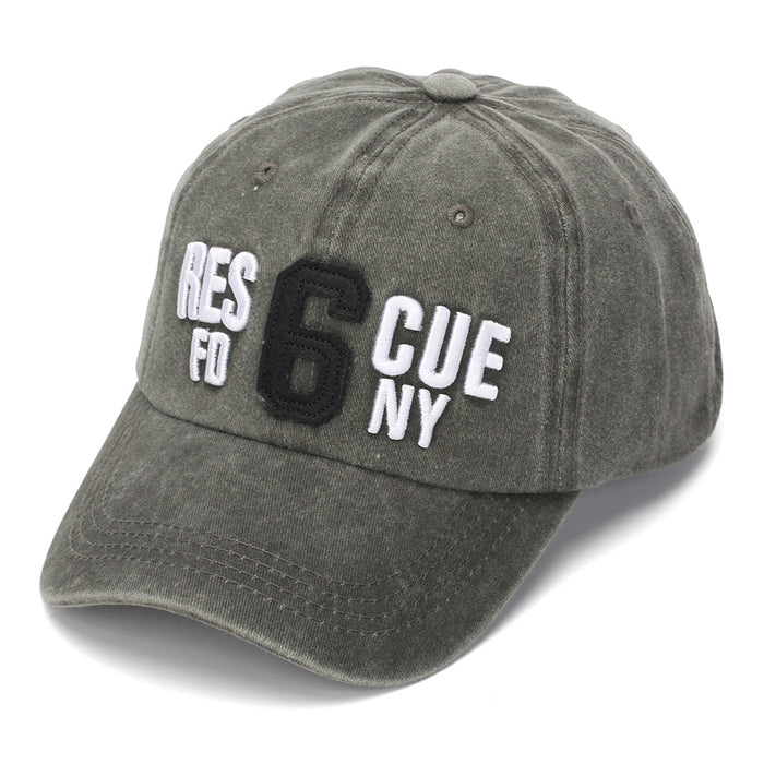 Wholesale Fashion Retro Washed Cotton Baseball Cap with Curved Brim for Summer