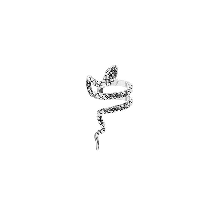 Wholesale Serpentine earrings, small snake earrings, ear bone clip, zircon snake head, ear clasp, no ear hole, ear clip