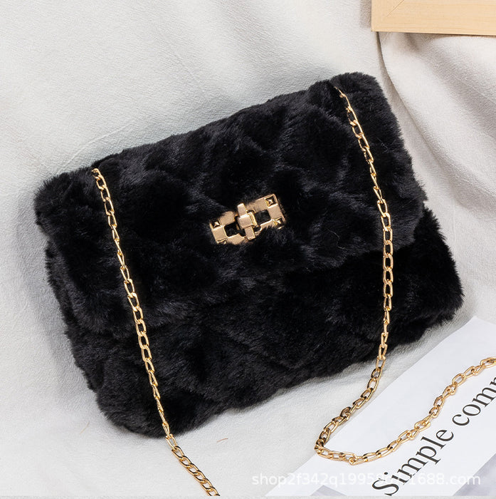 Wholesale Shoulder Bag Plush Fashion Versatile  JDC-SD-BYang008