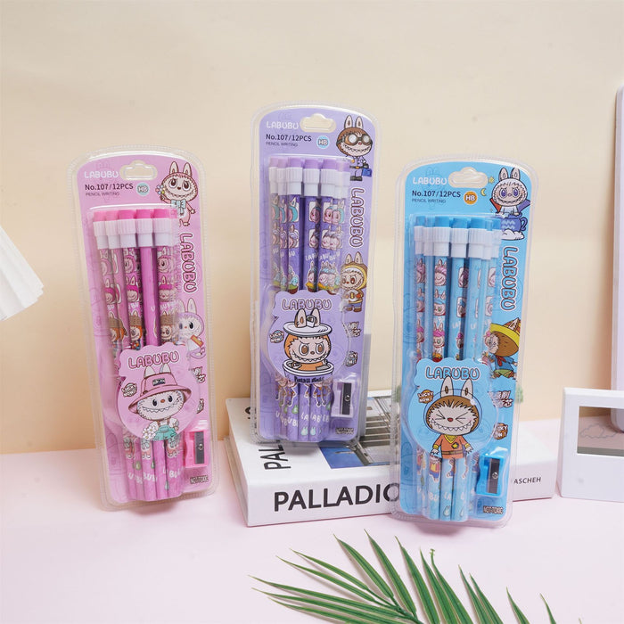Wholesale K-POP Cute Anime Elementary School Student Pencil Set