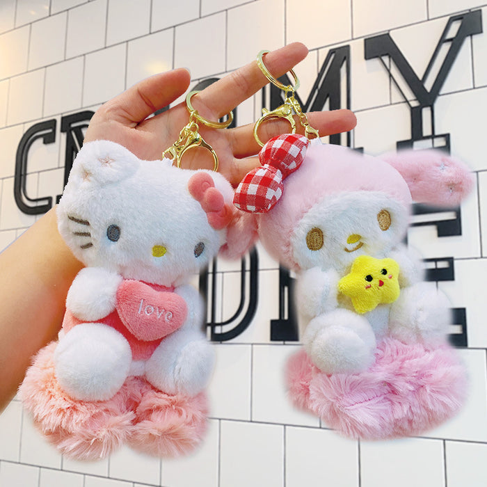 Wholesale Cute Cartoon Plush Keychain JDC-KC-LiuFan014