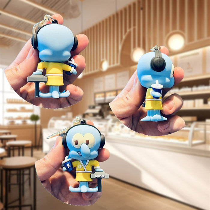 Wholesale PVC Cartoon Doll Keychain JDC-KC-BaoDou014