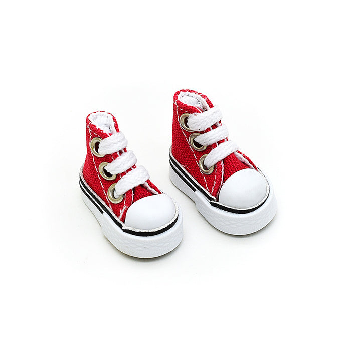 Wholesale  Canvas Shoes 10cm Cotton Doll Clothes Dressing Accessories
