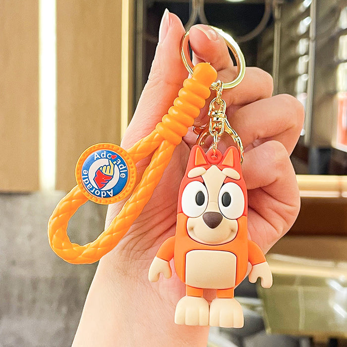 Wholesale Silicone Cartoon Doll Keychain JDC-KC-Benxin025