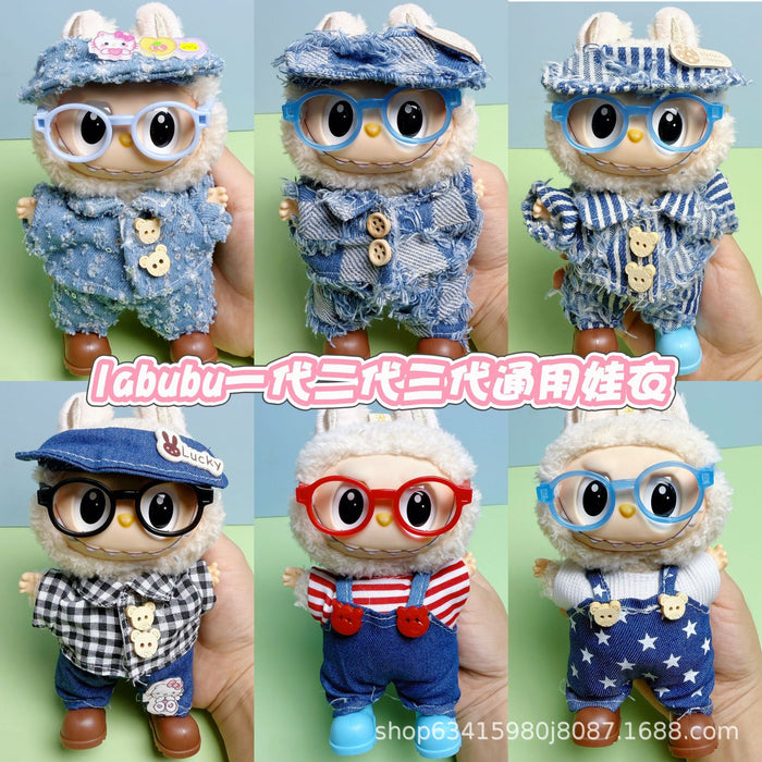 Wholesale Doll clothes can be worn and replaced with plush clothes and accessories