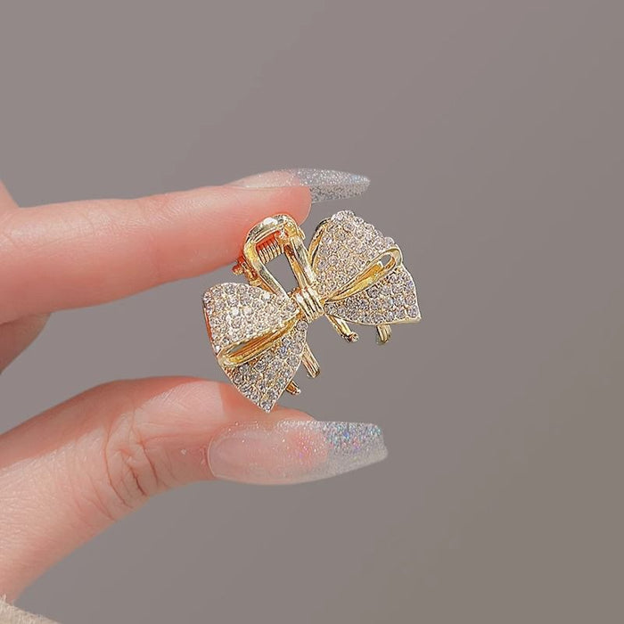 Wholesale Bow Tie Small Grabber Headwear Princess Head Hairpin