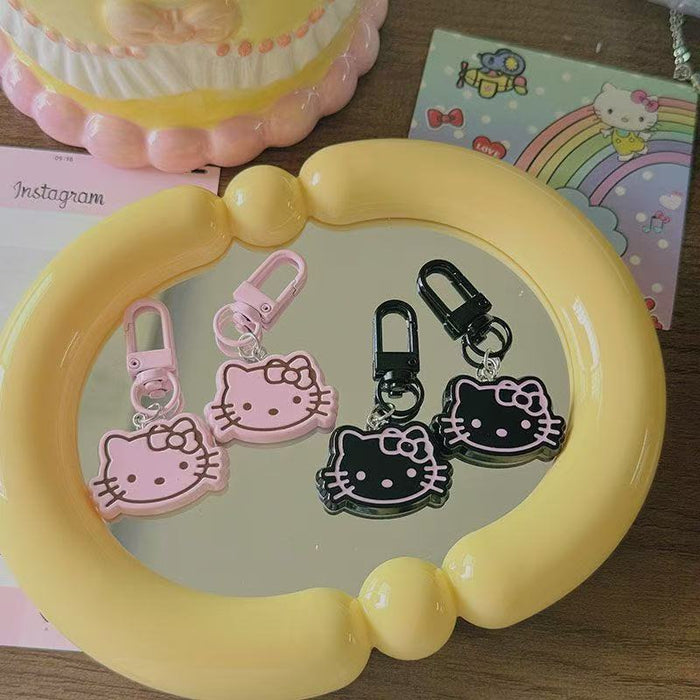 Wholesale Cartoon Cat Keychain School Bag Pendant