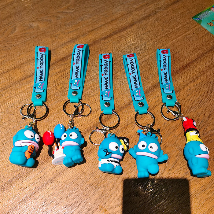 Wholesale Cute Fish Pvc Keychain Couple Doll Car Keychain