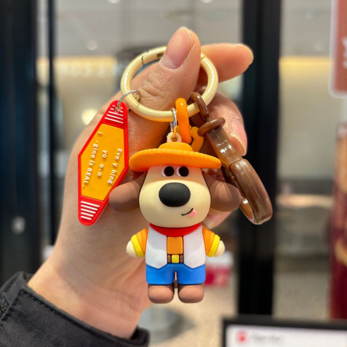 Wholesale Cartoon Puppy KeyChain