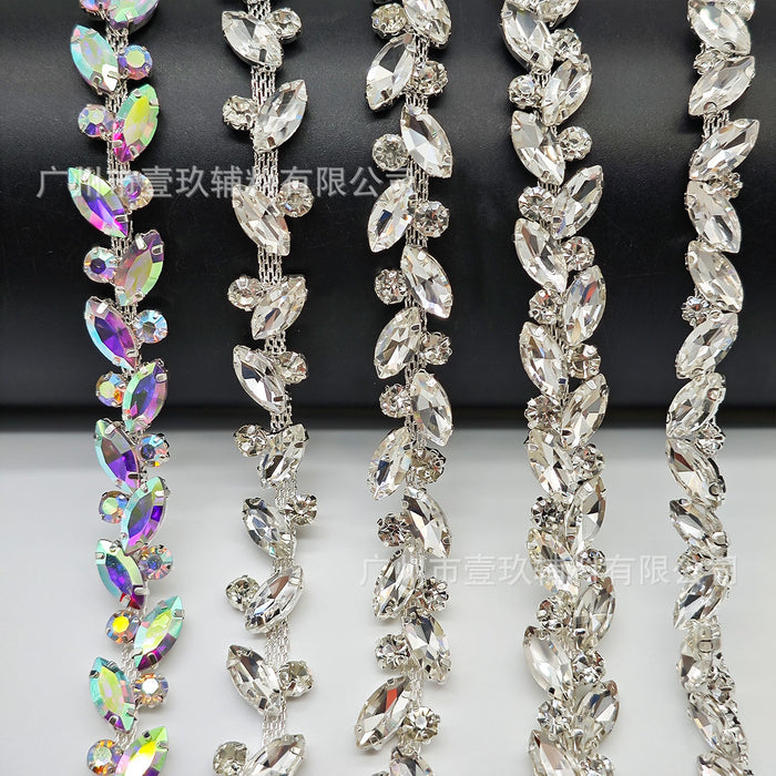 Wholesale DIY Rhinestone Claw Chain Clothing Accessories