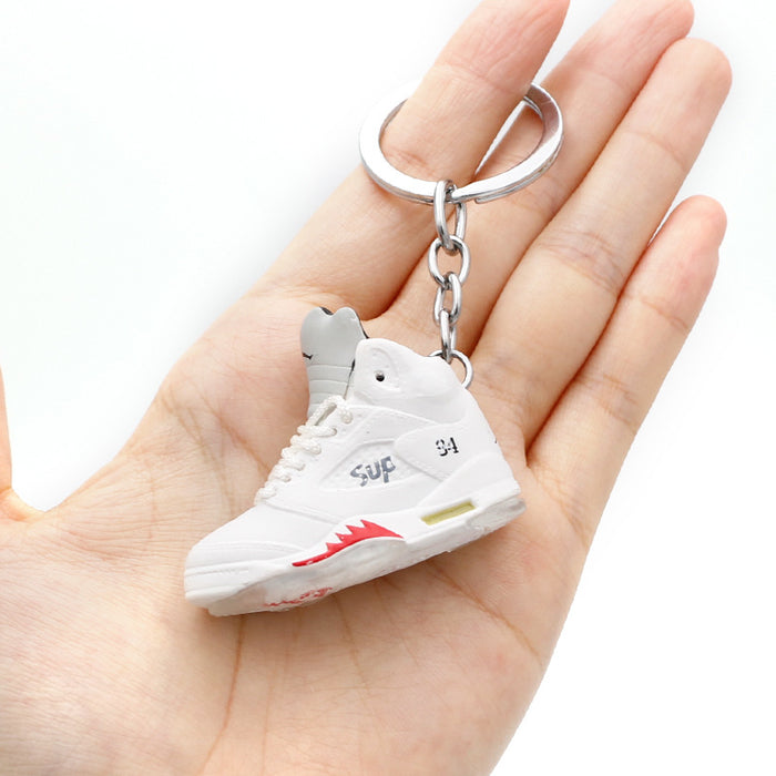 Wholesale PVC Shoe Model Keychain JDC-KC-QLPing003