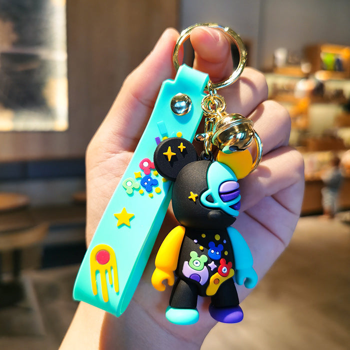 Wholesale Cartoon Doll 3D Rubber Keychain JDC-KC-Tingm058