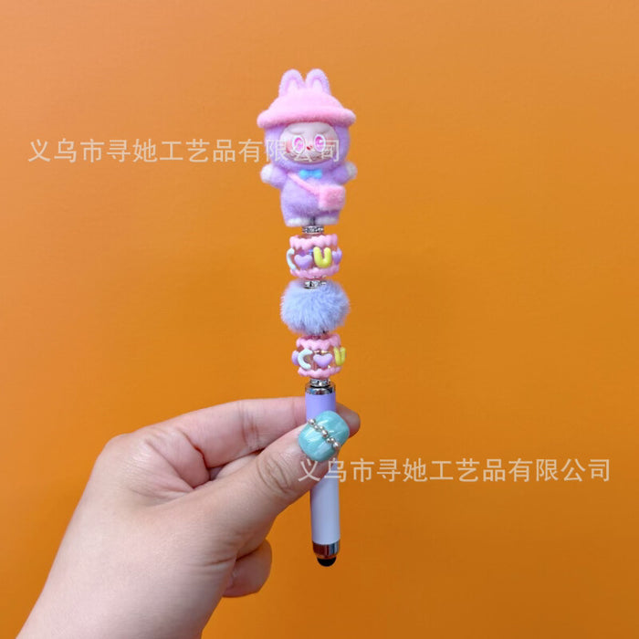 Wholesale DIY Cute Beaded Pen for Mobile Phones and Tablets Touch Screen Gel Ballpoint Pen