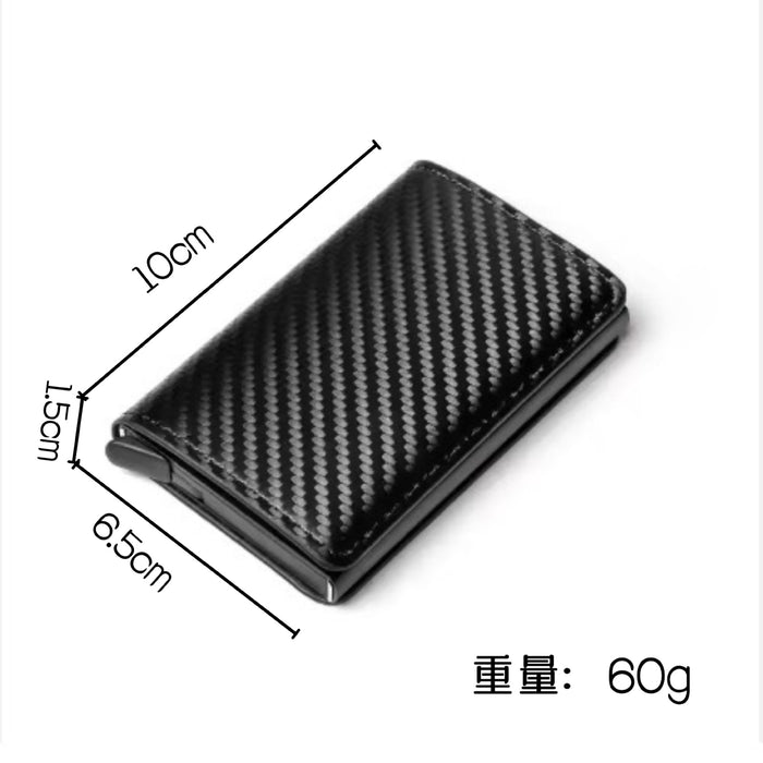 Wholesale RFID Blocking Card Case Chic Metal Wallet for Daily Matching MOQ≥2