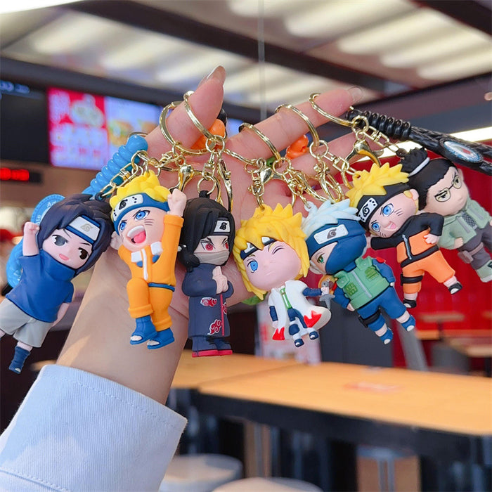 Wholesale  PVC Cartoon Couple Keychain