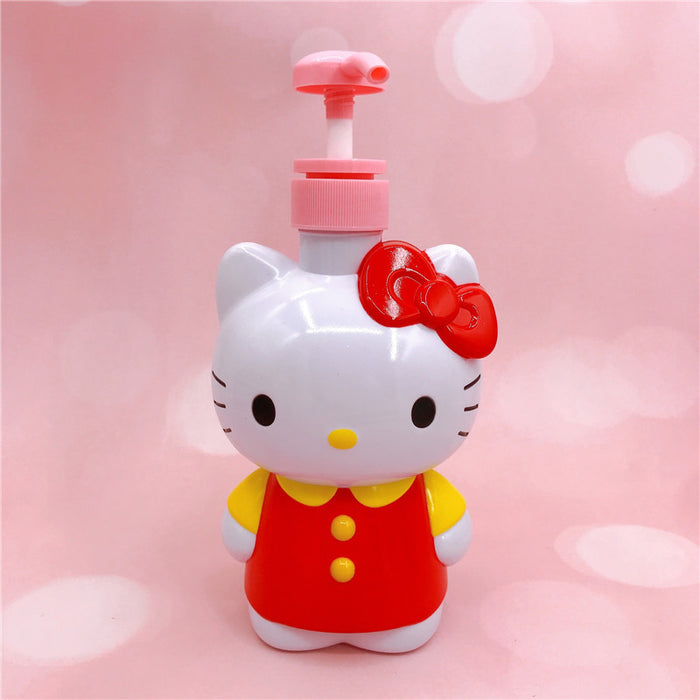 Wholesale 3D Cat Push-type Plastic Bath Bottle Storage Bottle JDC-SB-YaLL001
