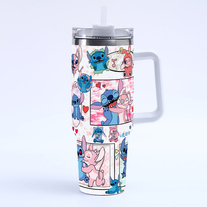 Wholesale 40oz Car Cup  Cartoon Stainless Steel  ice bullies cup Tumbler Thermos Cup
