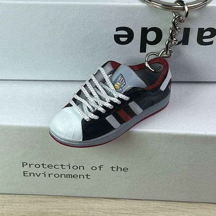 Wholesale PVC Mini Board Shoe Keychain (F) JDC-KC-XingS011
