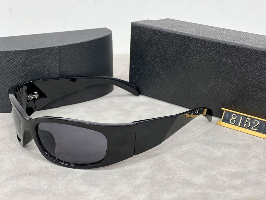 Wholesale  curved glasses women's anti-ultraviolet sunglasses sunglasses men's round face trend
