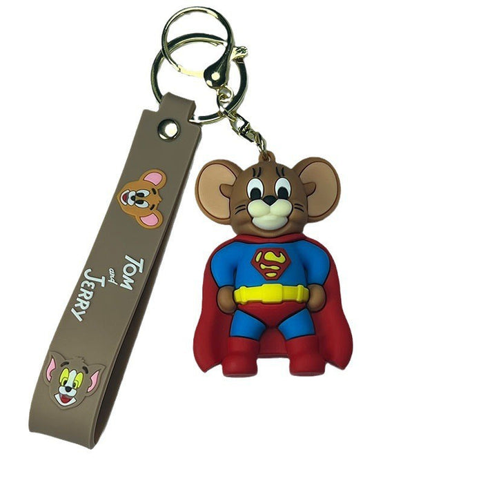 Wholesale PVC Cartoon Doll Keychain JDC-KC-XingS017