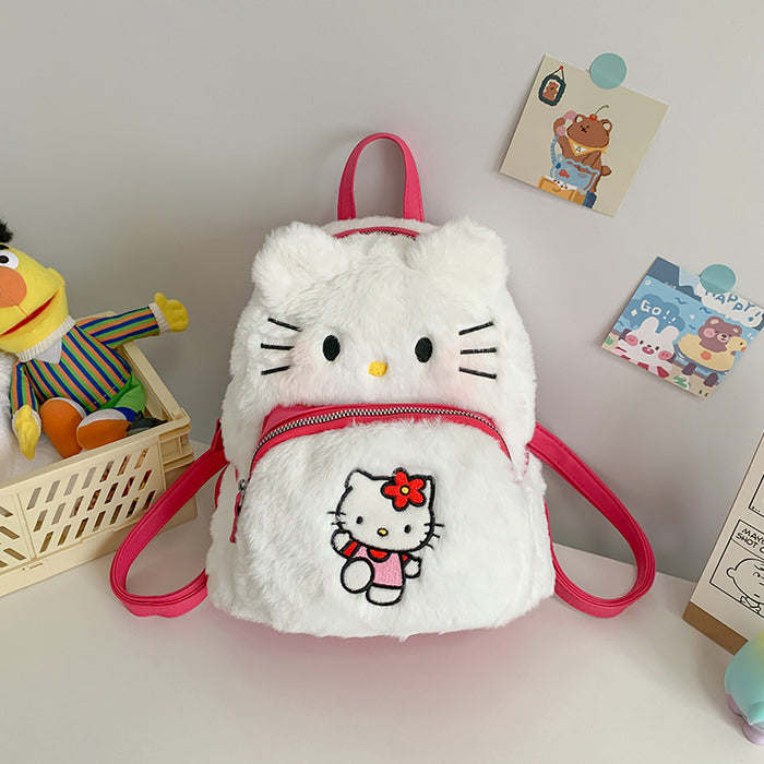 Wholesale Cartoon Cute Mini Plush Backpack Bags JDC-BP-Youk005