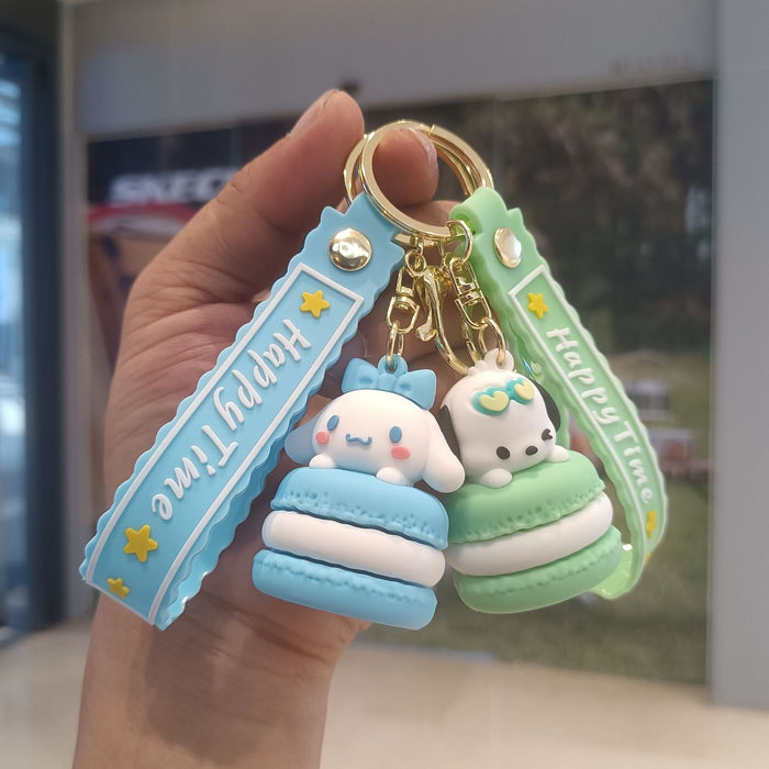 Wholesale Cartoon Silicone Doll Keychain JDC-KC-KuangK035