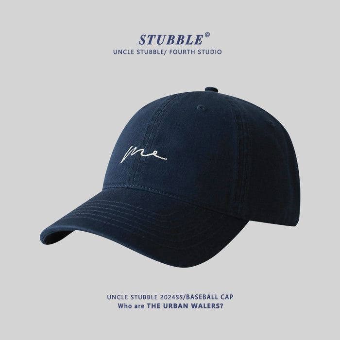 Wholesale New baseball cap with simple and versatile design for men and women, featuring a stylish duckbill tongue hat