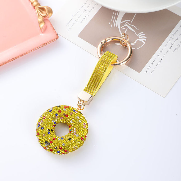 Wholesale Donut Clay Keychain