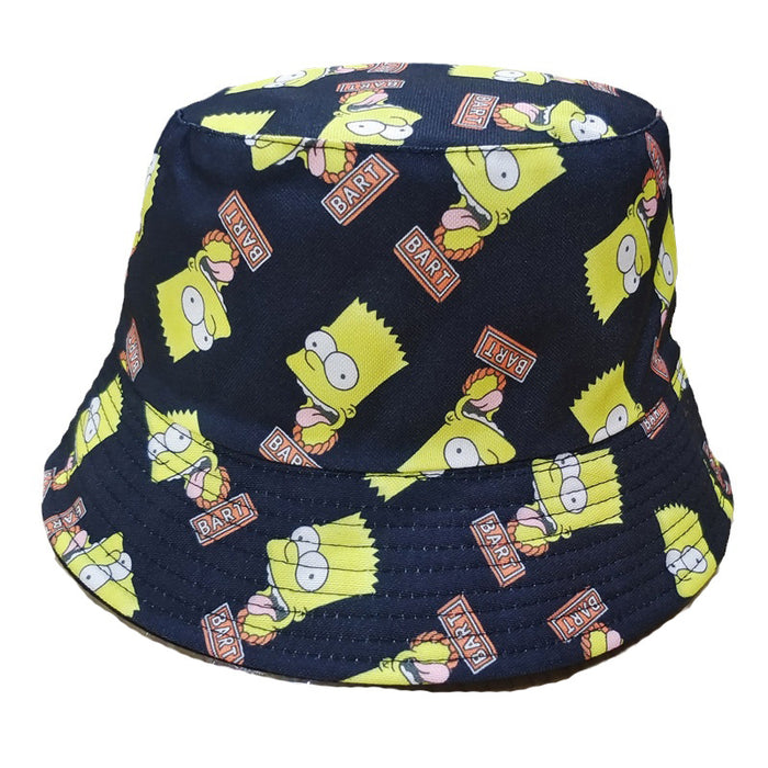 Wholesale Cartoon Print Cotton Bucket Hat JDC-FH-BoD017