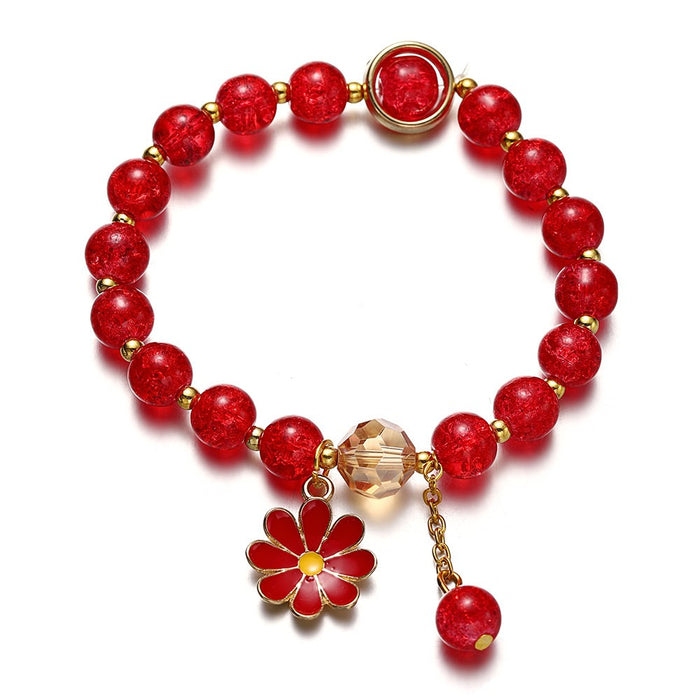 Wholesale Iron Alloy Colorful Beaded Bracelet Jewelry Accessory for Women