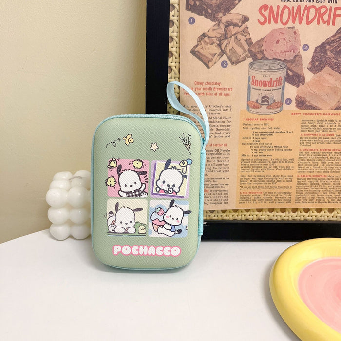 Wholesale  Cartoon  Headset Storage Bag Large Coin Purse Charger Data Cable Hard Disk Mobile Power Storage Box