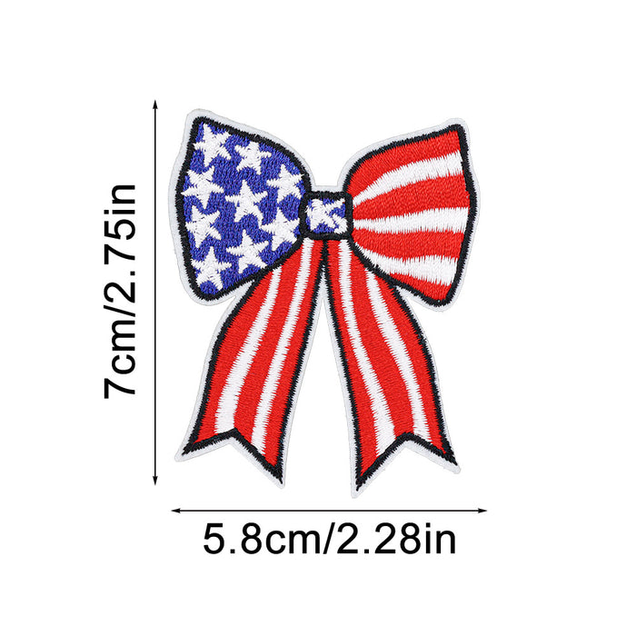 Wholesale Independence Day Embroidery DIY Patches