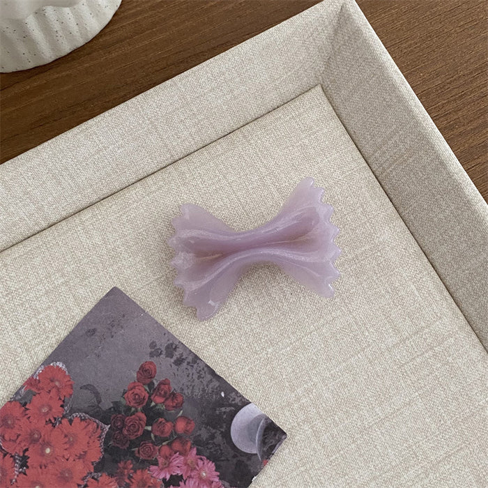 Wholesale Cute duckbill clip with colorful shimmering edge clip, cute bangs clip, bow clip, personality