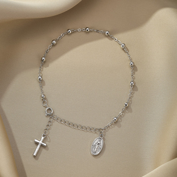 Wholesale Rosary Cross Alloy Bracelet JDC-BT-ShuM003