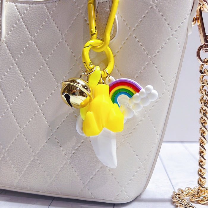 Wholesale cute fruit resin Keychains