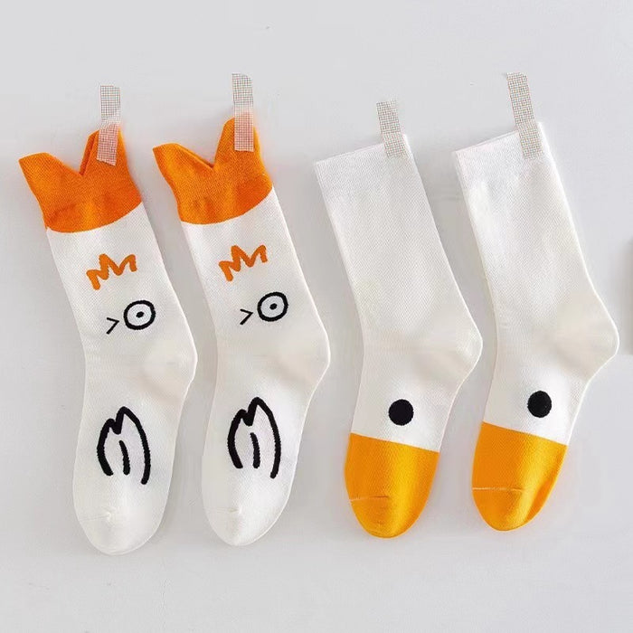 Wholesale Cotton Sports Casual Socks Men's Women's Children's Available In White Red Green Yellow Orange Blue Pink