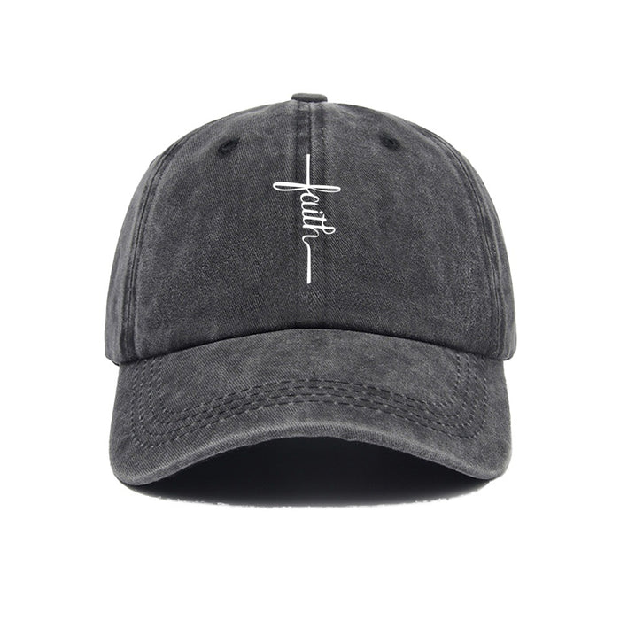 Wholesale Retro washed baseball cap, outdoor sun protection soft top hat