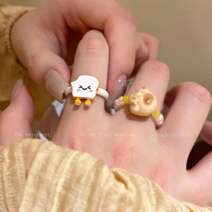 Wholesale Pearl Open Ring for Women, Light Luxury, Niche, High End, Finger Ring, Fashion and Personalized Ring