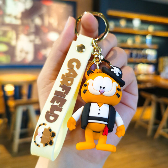 Wholesale Cartoon 3D Doll Rubber Keychain JDC-KC-Tingm038