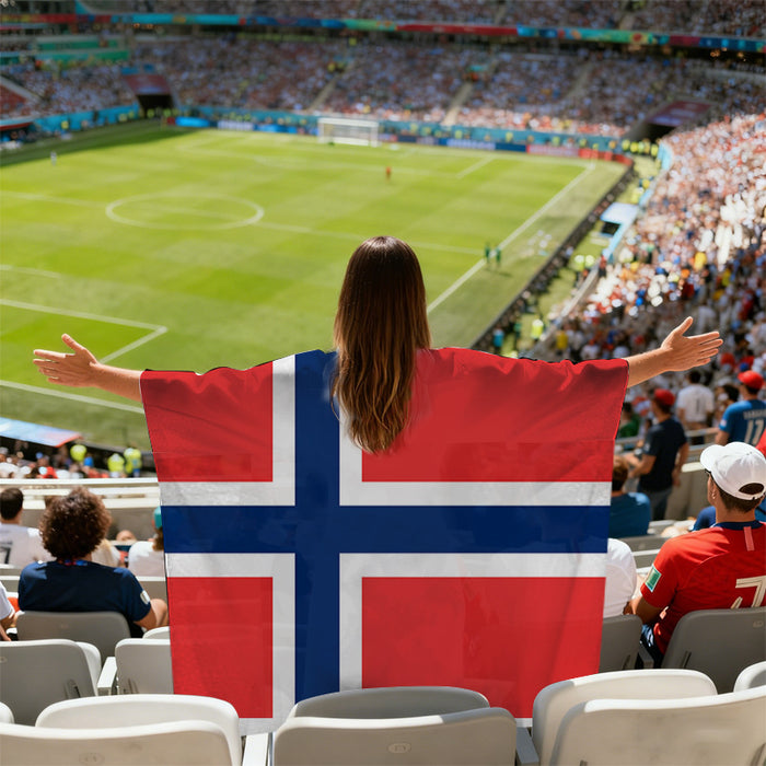 Wholesale Fan Flag 90x150cm Decorative World Cup Party Accessory