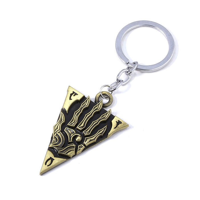 Wholesale Lion Eagle Gold Alloy Keychain JDC-KC-YouM008