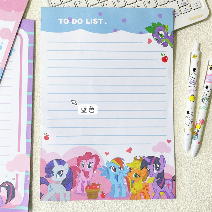 Wholesale Cute Cartoon Pink Tear-Off Notebook 30 Sheets Student School