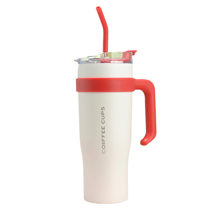 Wholesale Large capacity 304 stainless steel car ice bullies cup with straw 40oz