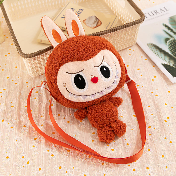 Wholesale Cartoon  Children' s Plush Toy Backpack Cute Cartoon Doll Backpack