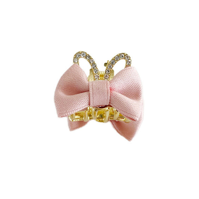 Wholesale Children's Cute Hair Clips Bow Hair Clips Sweet Princess Hair Clips Girls' Hair Clips Bangs Side Clips Headpieces JDC-HC-FX005