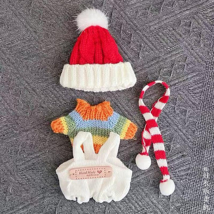 Wholesale Clothing accessories pendant baby clothes Christmas hat f set winter sweater